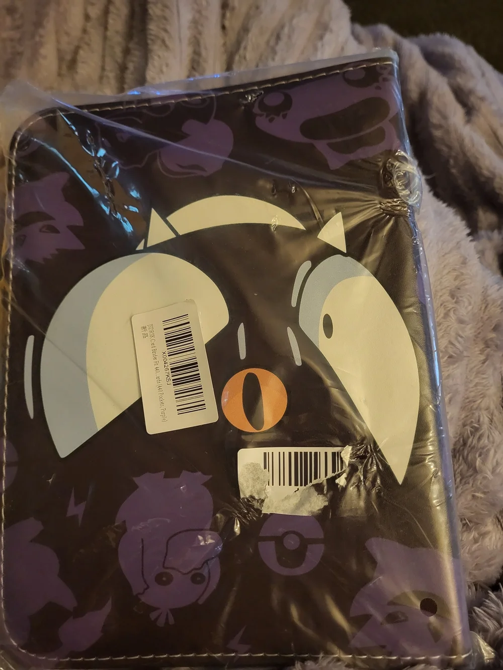 Purple Pokemon Icon Tablet Sleeve
